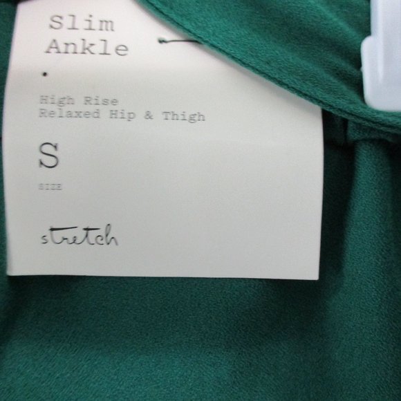 a new day Slim Ankle High Rise Stretch Pants Green - Picture 7 of 9